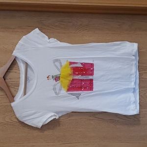 LOFT tshirt with lots of gem detail